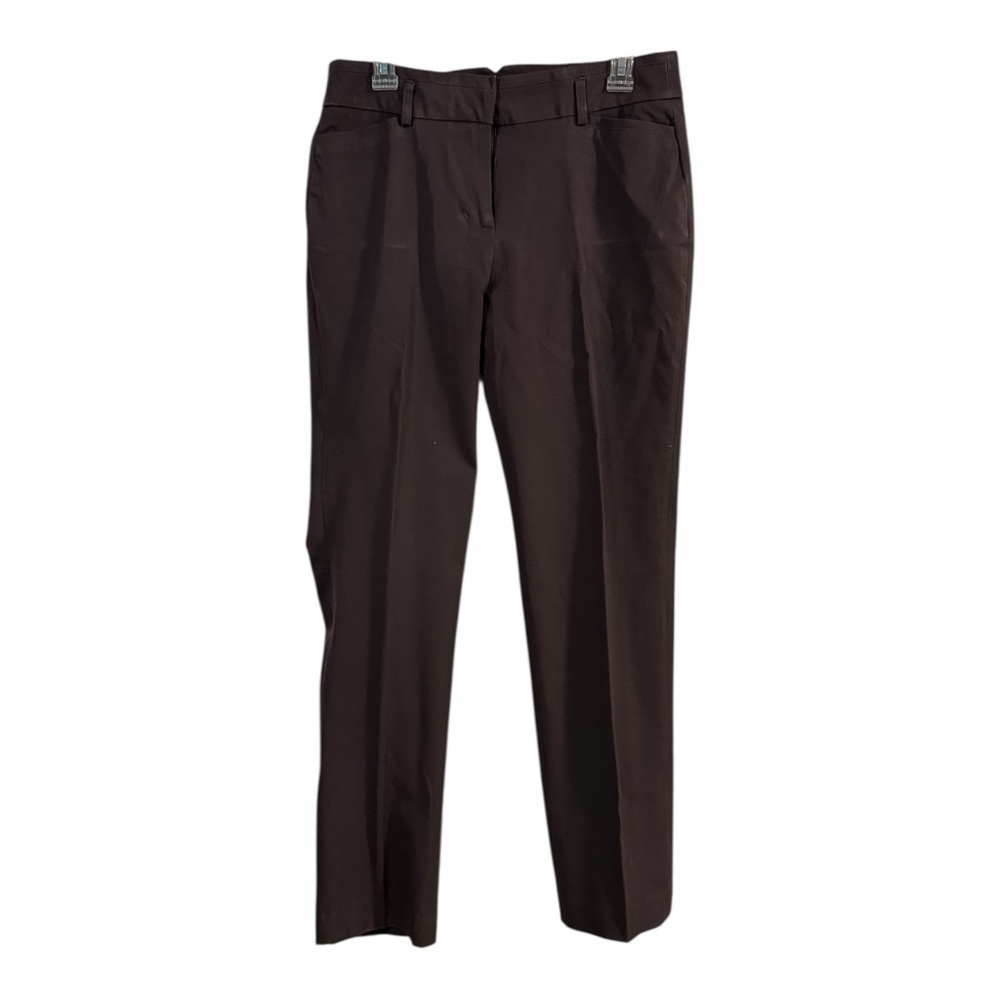Peace of Cloth Stevie Chocolate Brown Dress Pants Trousers Size 8 Stretch